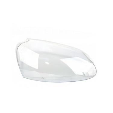 Imagem de Esquerda/direita Compatível com vw/golf 5 mk5/gti 2005-2009 frente farol lente capa carro abajur transparente claro faróis escudo(Right)