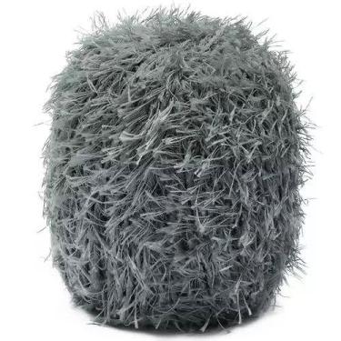 Imagem de EUROROMA TRENTO Barbante Para Crochê 200g - Fio 6 Cor 350 Chumbo