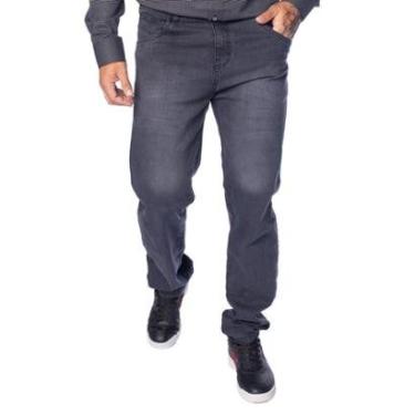 Imagem de Calça Masculina Preston Ice Reta Lavagem Desbotada Preto-Masculino