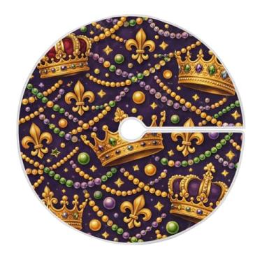 Imagem de ATTX Saia de árvore de carnaval de carnaval de 90 cm - decoração festiva para festas de ano novo e carnaval #37