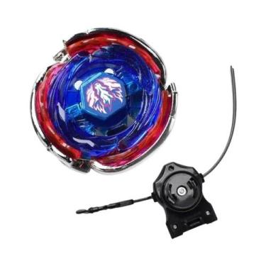 Imagem de Brinquedo Giratório 4D Beyblade Pegasus Galáxia Morango Com Lançador P
