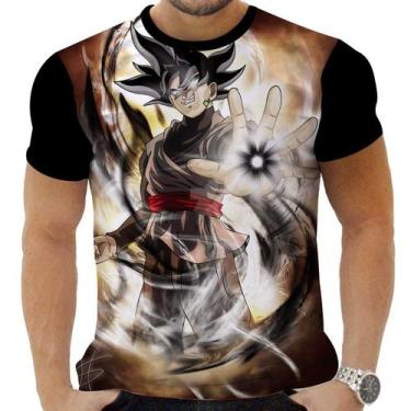 Imagem de Camiseta Camisa Personalizada Anime Clássico Dragon Ball Goku Black 22