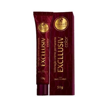 Imagem de Coloração Creme Haskell Excllusiv Color 3.0 Castanho Escuro