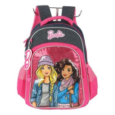 Imagem de Mochila De Costas Escolar Infantil Original Barbie Is41451bb - Luxcel,