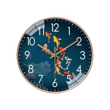 Imagem de KEG801302 Relógio de parede moderno criativo moderno acrílico espelho adesivos decoração de casa sala de estar quartzo relógio de parede decoração