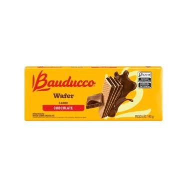 Imagem de Biscoito Wafer Sabor Chocolate Bauducco 140g