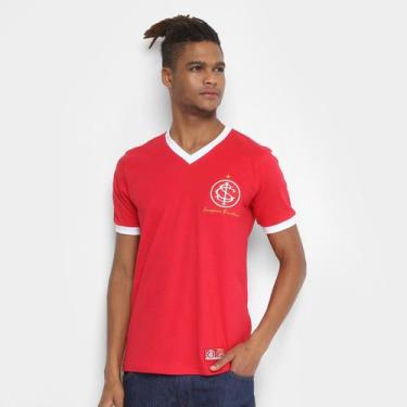 Imagem de Camiseta Internacional Retrô Mania 1975 Masculina, Vermelho, G