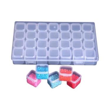 Imagem de Conjunto De Ferramentas Para Pintura Diamante DIY Com 28/56 Compartime