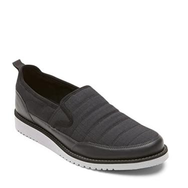 Imagem de Rockport Pantufa masculina acolchoada Axelrod, Ripstop preto, 42