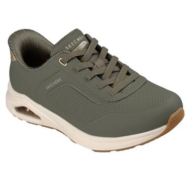 Imagem de Skechers Tênis feminino Arch Fit Uno, Oliva, 34