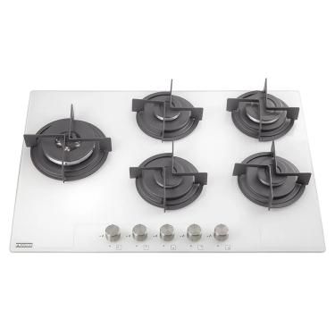 Imagem de COOKTOP FRANKE 5B MESA PURE WHITE GAS FHG 755 LTC FC WH 16100