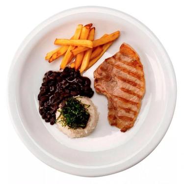 Imagem de Conjunto 24 Pratos De Mesa Porcelana Raso Iguaçu - Germer