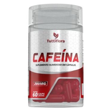 Imagem de Cafeína 200mg 60 Cápsulas Tuttiflora-Unissex