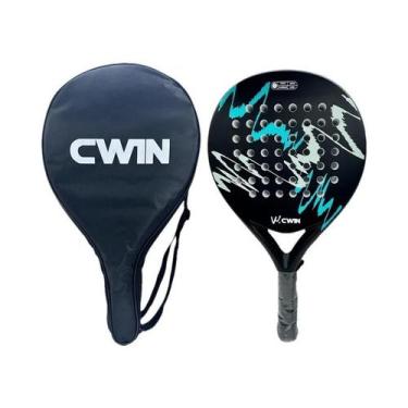 Imagem de Raquete De Tênis De Fibra De Carbono Para Adultos Com Face De EVA Maci