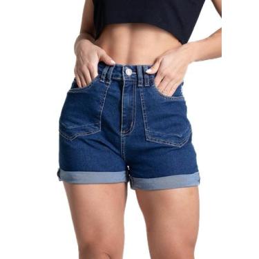 Imagem de Shorts Jeans Sawary - 280743 - Azul médio 42, Azul médio, 42