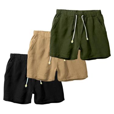 Imagem de Kit 3 Shorts Hyve Casual Masculino-Masculino