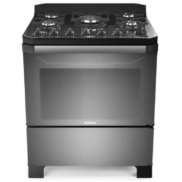 Imagem de Fogao Itatiaia Itamaster 5 Bocas Digital Reflecta Tripla Chama Bivolt (3700000336)