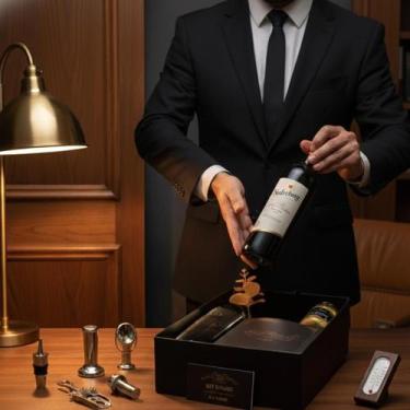 Imagem de Cesta Presente Wine Expert  Vinho Premium para Amantes da Enologia - G