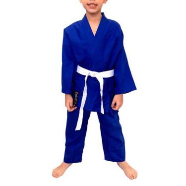 Imagem de Kimono de Judô Infantil Shogum Azul-Masculino