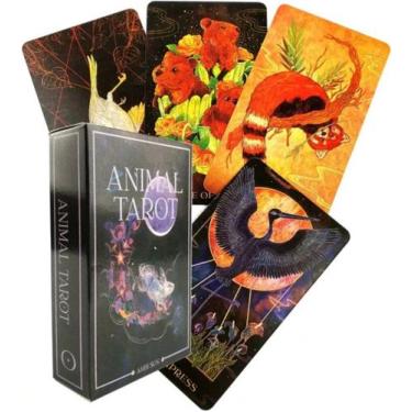 Imagem de Animal Tarot Deck Tarô Animal Baralho de Cartas de Oráculo
