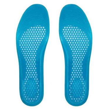 Imagem de Palmilha Recortável de Silicone Inteira Azul A.K