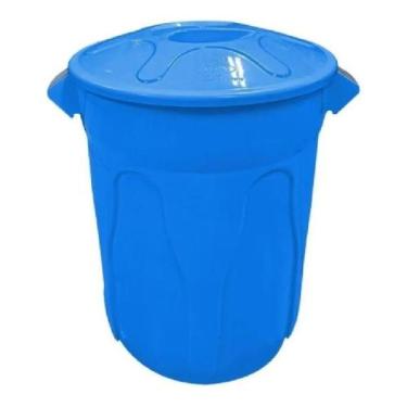 Imagem de Lixeira Plastica Com Tampa 60 Litros - JSN