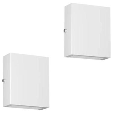 Imagem de Kit 2 Arandelas Viena 1XG9 Branco Sem Lâmpada Lumavi