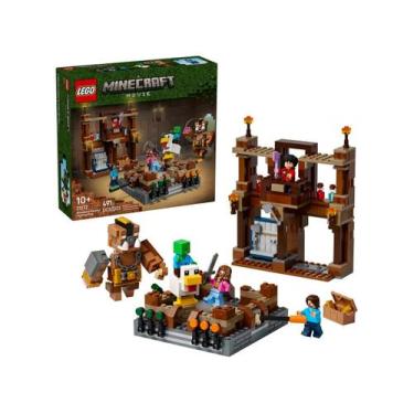 Imagem de  Minecraft o Filme Ringue de luta da mansão Woodland - 21272 Lego