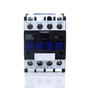 Imagem de Contator Tripolar CJX2 1210 12A 3p + 1Na 220V - HS Automação