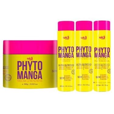 Imagem de Widi Care Phytomanga Kit Shampoo + Condicionador + Máscara + Finalizador Kit-Unissex