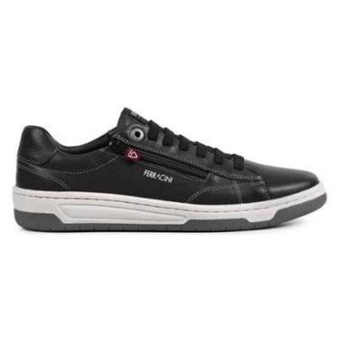 Imagem de Sapatênis Casual Ferracini Vox Preto Masculino 38 FERRACINI-Masculino