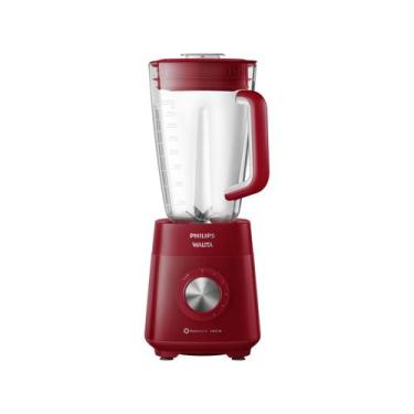 Imagem de Liquidificador walita serie 5000 ri2240/40 220v vermelho / 6 vel / 120