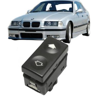 Imagem de Botão Vidro Elétrico Dianteiro E36 325i 318i 320i 1991-1999 - HD