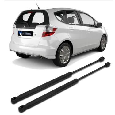 Imagem de Kit Par Pistão Amortecedor Tampa Traseira Porta Malas Honda Fit 2004 2
