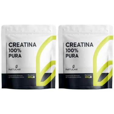 Imagem de KIT 2X Creatina 100% Pura 500g - Natulha
