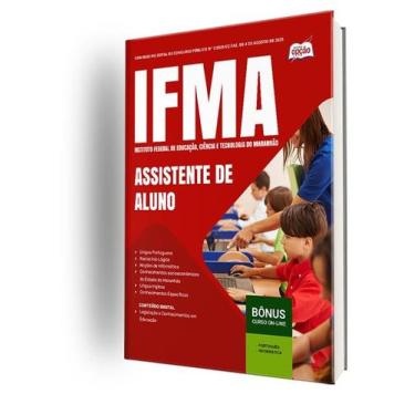 Imagem de Apostila IFMA - Assistente de Aluno - Apostilas Opção