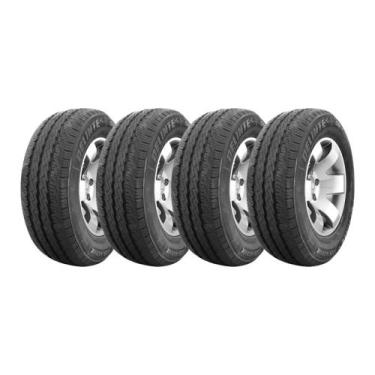 Imagem de Kit 4 Pneus Delinte Aro 15C 195/70R15C DV2+  8 Lonas 104/102S