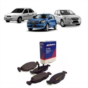 Imagem de Jogo Pastilhas Freio Dianteiro Acdelco Prisma 1.4 agile celta 1.0,1.4 