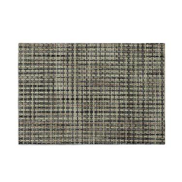 Imagem de Jogo americano trama sintética verde com palha 30x45cm - Copa e Cia - 