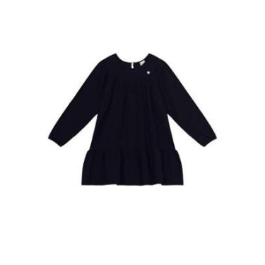 Imagem de Vestido infantil menina com textura Brandili-Feminino