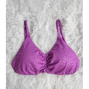 Imagem de Top Franzido com Bojo Removivel Top Fitness Academia Treino - PIJAMAS 