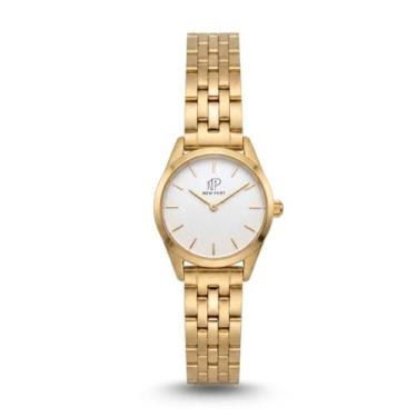 Imagem de Relógio Feminino Dourado Elegante Delicado Pequeno New Port