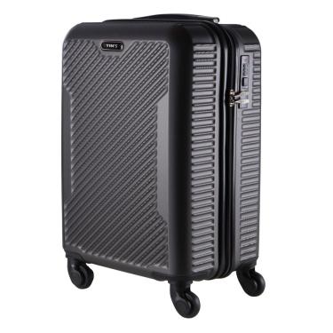 Imagem de Mala De Bordo Pequena Para Viagem Em Abs Yins 21027 Cadeado Integrado Cinza