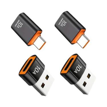 Imagem de Adaptador De Dados E Carregamento Rápido Tipo C Para USB a Masculino 1