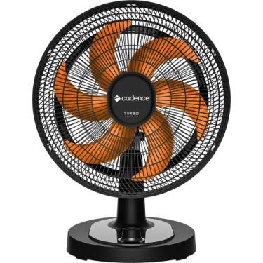 Imagem de Ventilador Cadence Preto e Laranja VTR478 - 220 Volts, 220V
