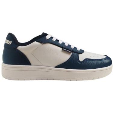 Imagem de Tênis Masculino Da Mormaii Napa Skatista Plataforma, 43, Azul, Branco