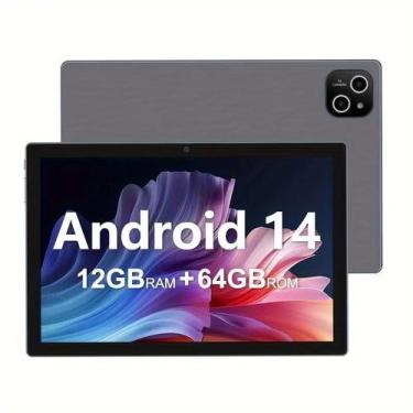 Imagem de Tablet ATMPC 10,1", 6GB + 32GB, Tela IPS, Wi-Fi 5G, Grafite, 32GB
