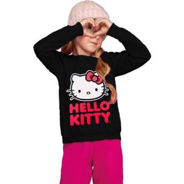 Imagem de Blusa Moletom Infantil Menina Inverno Personagens Licenciado - anjo da