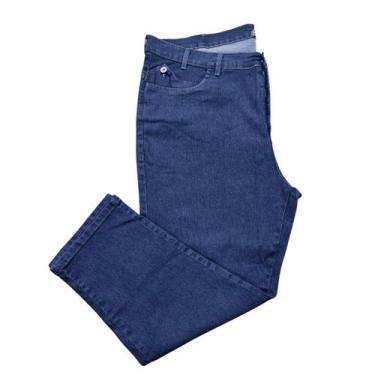 Imagem de Calça Cigarrete Feminina Basica Jeans com Elastano Plus Size Oversized