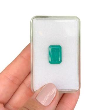 Imagem de Esmeralda Retangular Baguete 7,72ct - ENE2ESE